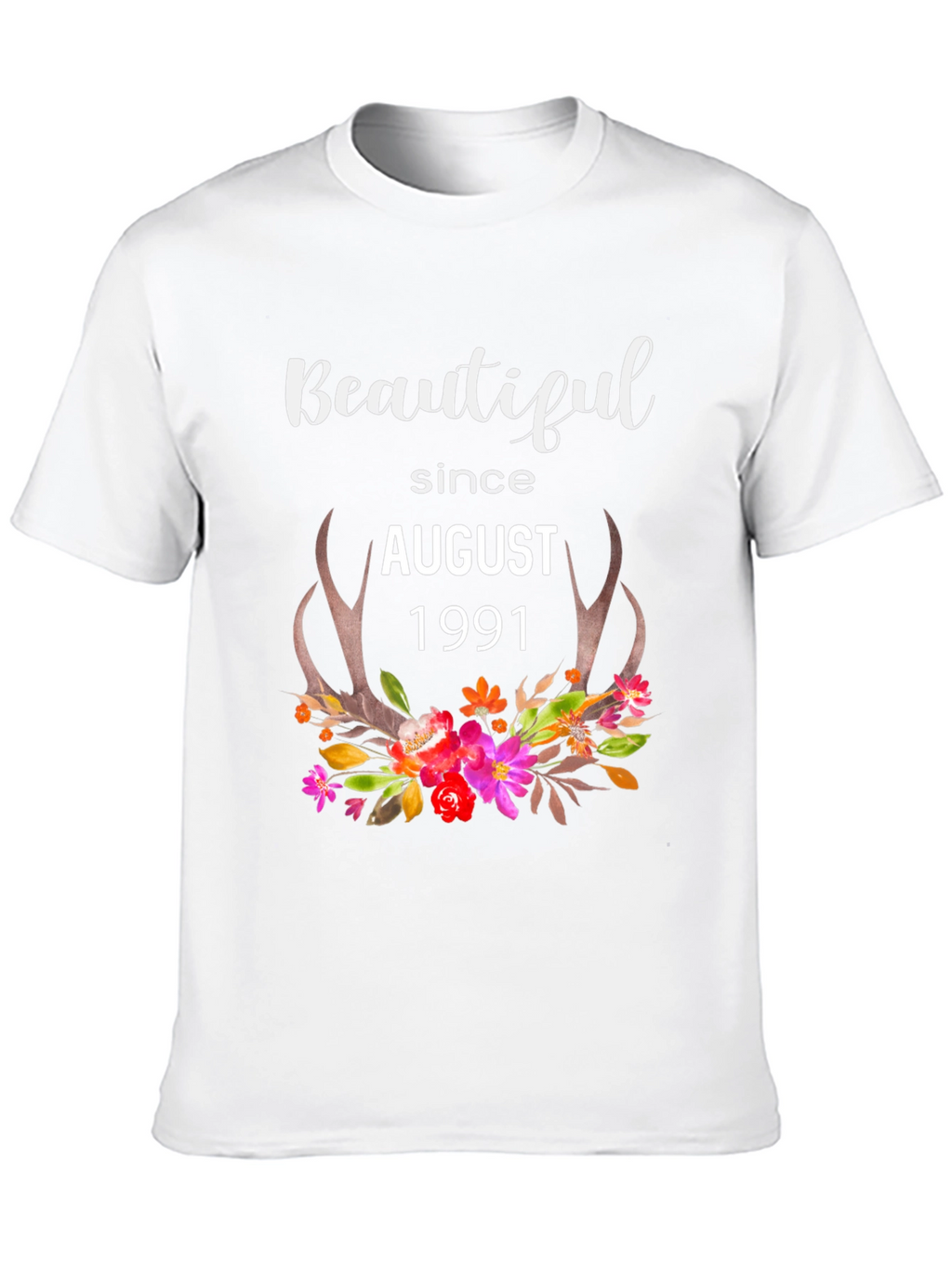 Beautiful Since August 1991 T-Shirt
