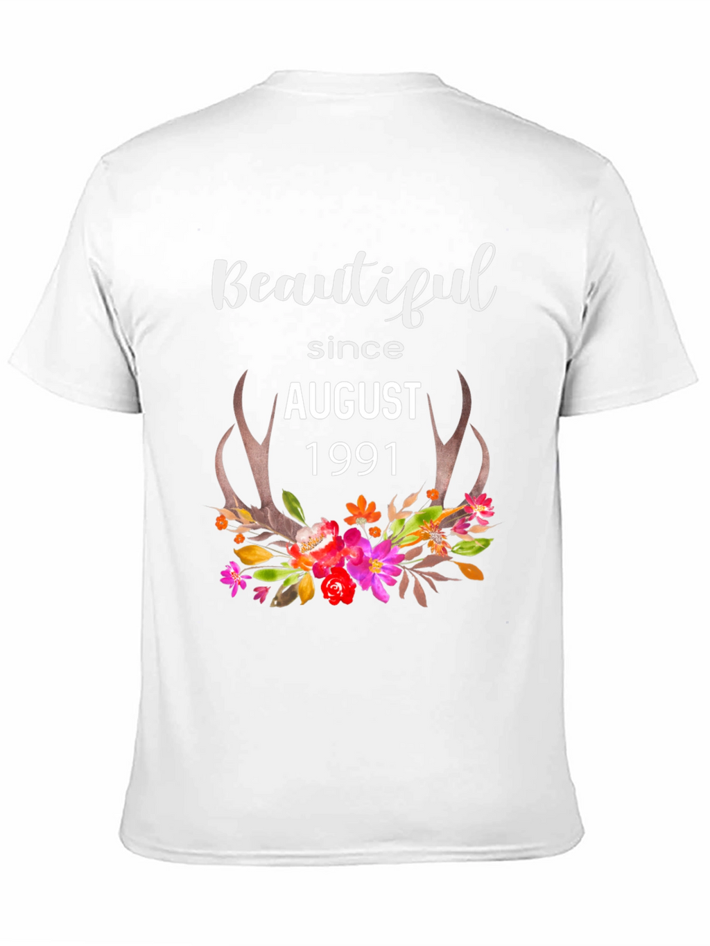 Beautiful Since August 1991 T-Shirt