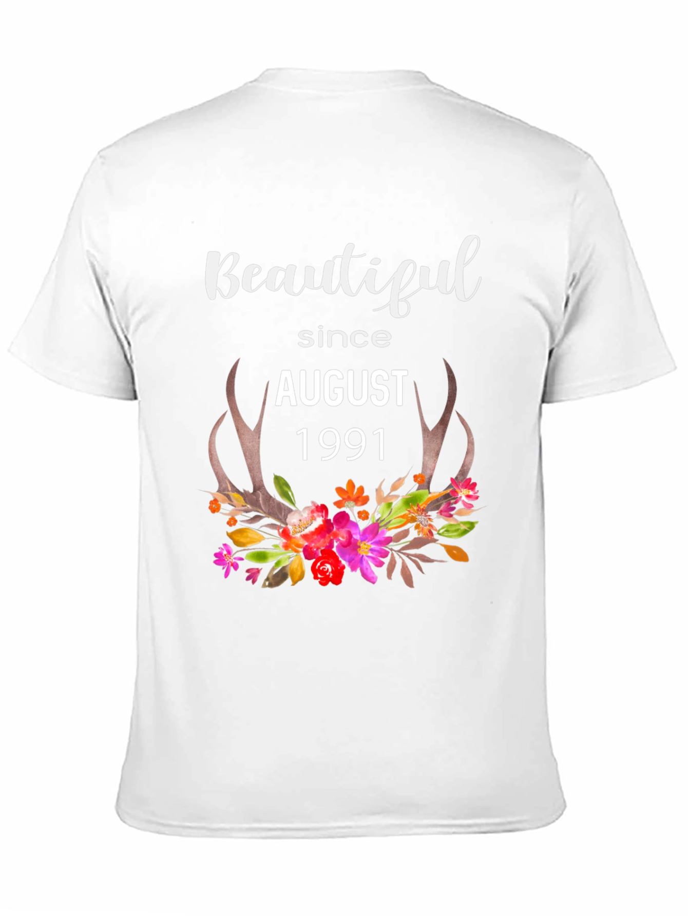 Beautiful Since August 1991 T-Shirt