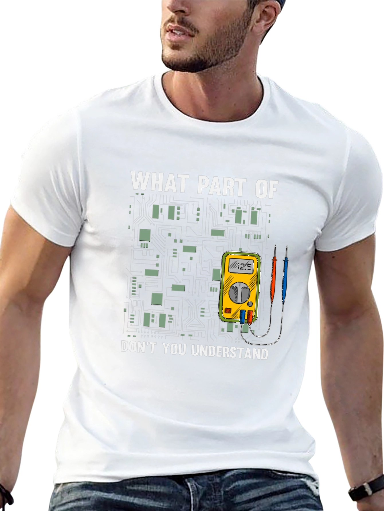 Electrician Humor T-Shirt - What Part Dont You Understand?