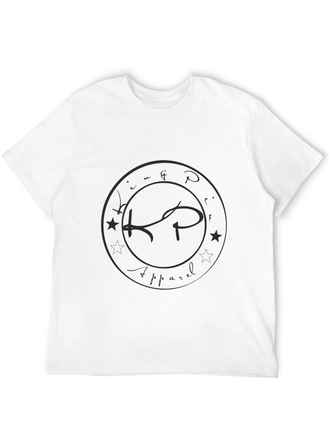 Classic Black Graphic Tee - KP Apparel