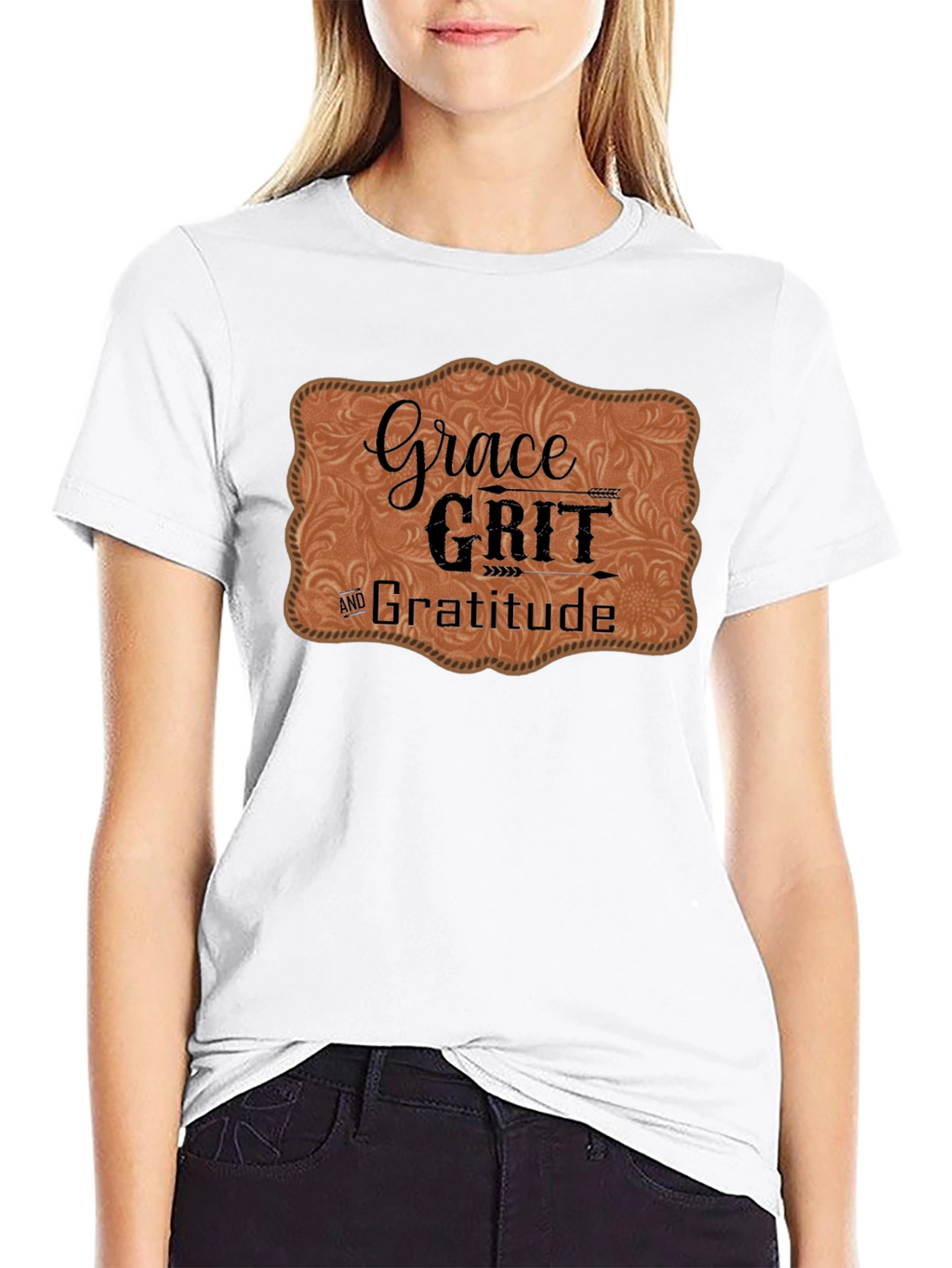 Grace Grit and Gratitude Graphic Tee
