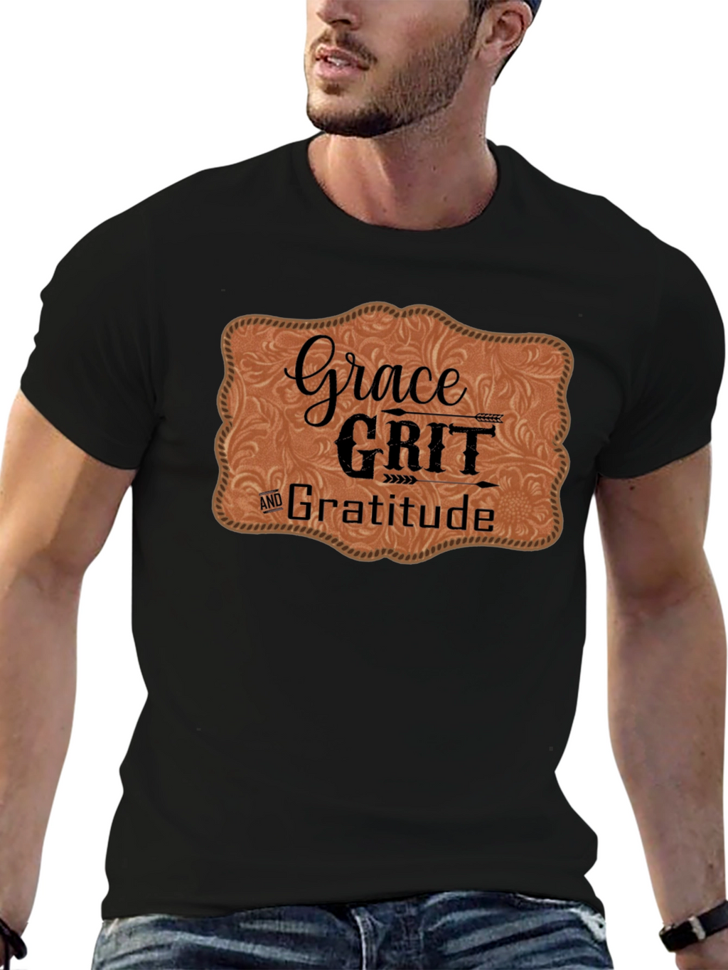 Grace Grit and Gratitude Graphic Tee