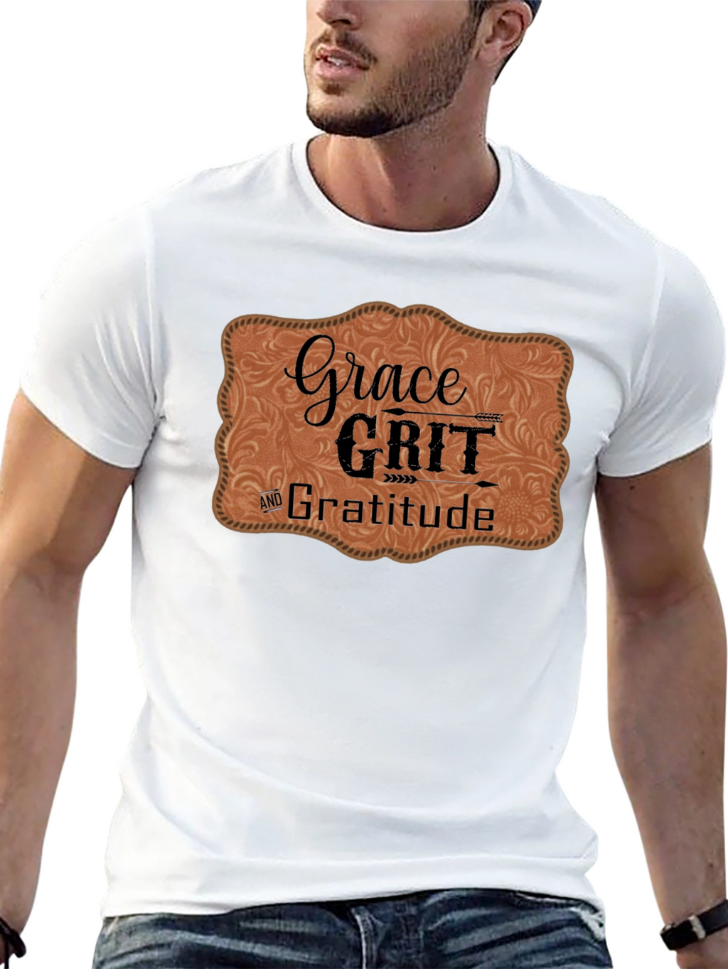 Grace Grit and Gratitude Graphic Tee