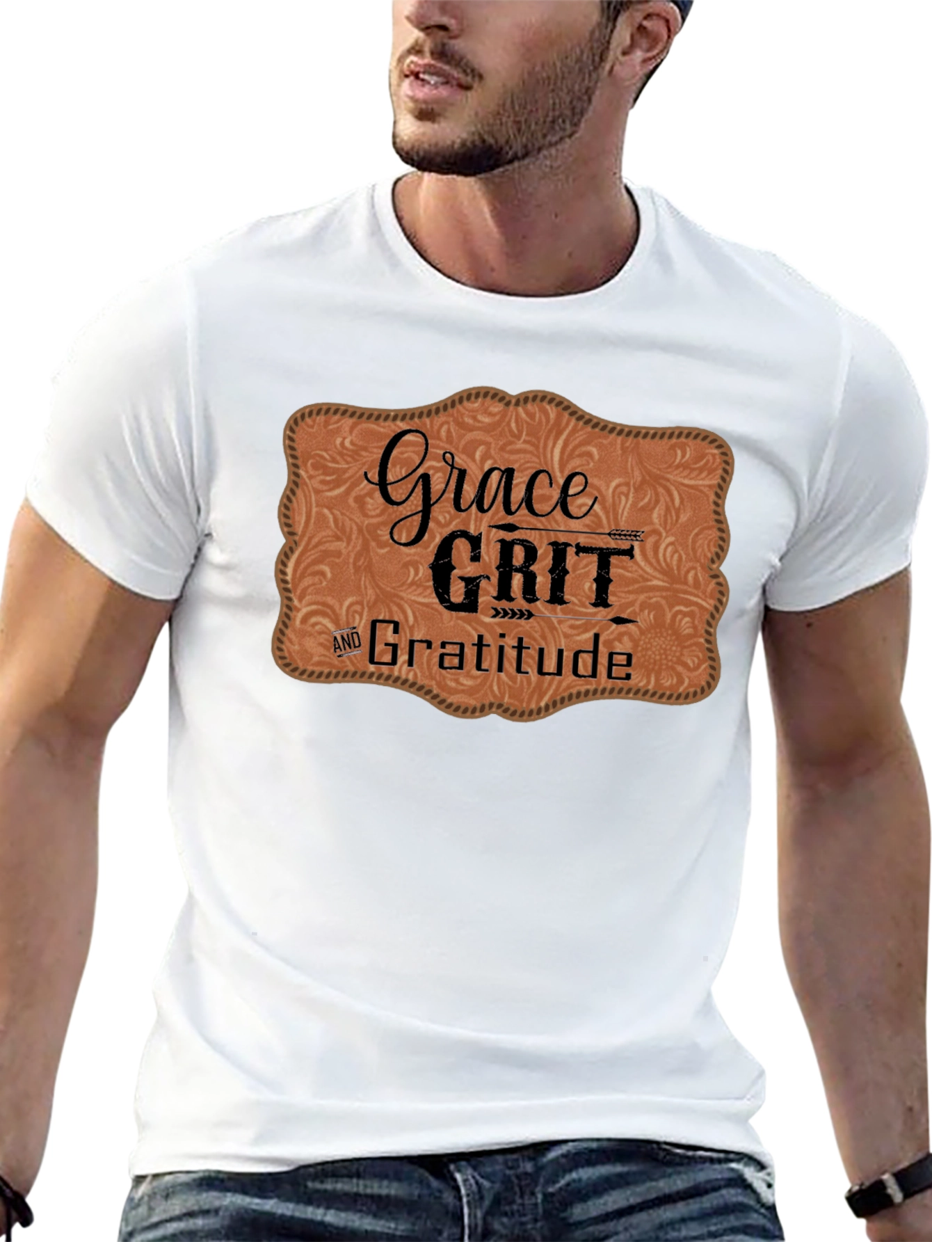 Grace Grit and Gratitude Graphic Tee