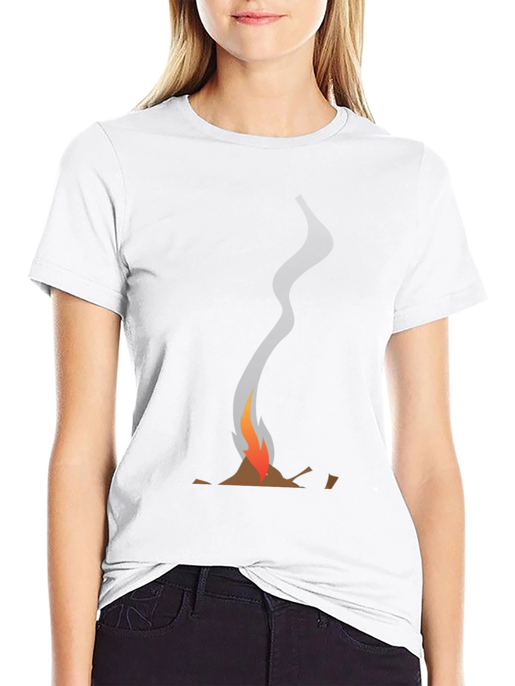 Campfire Graphic Tee - Casual Style