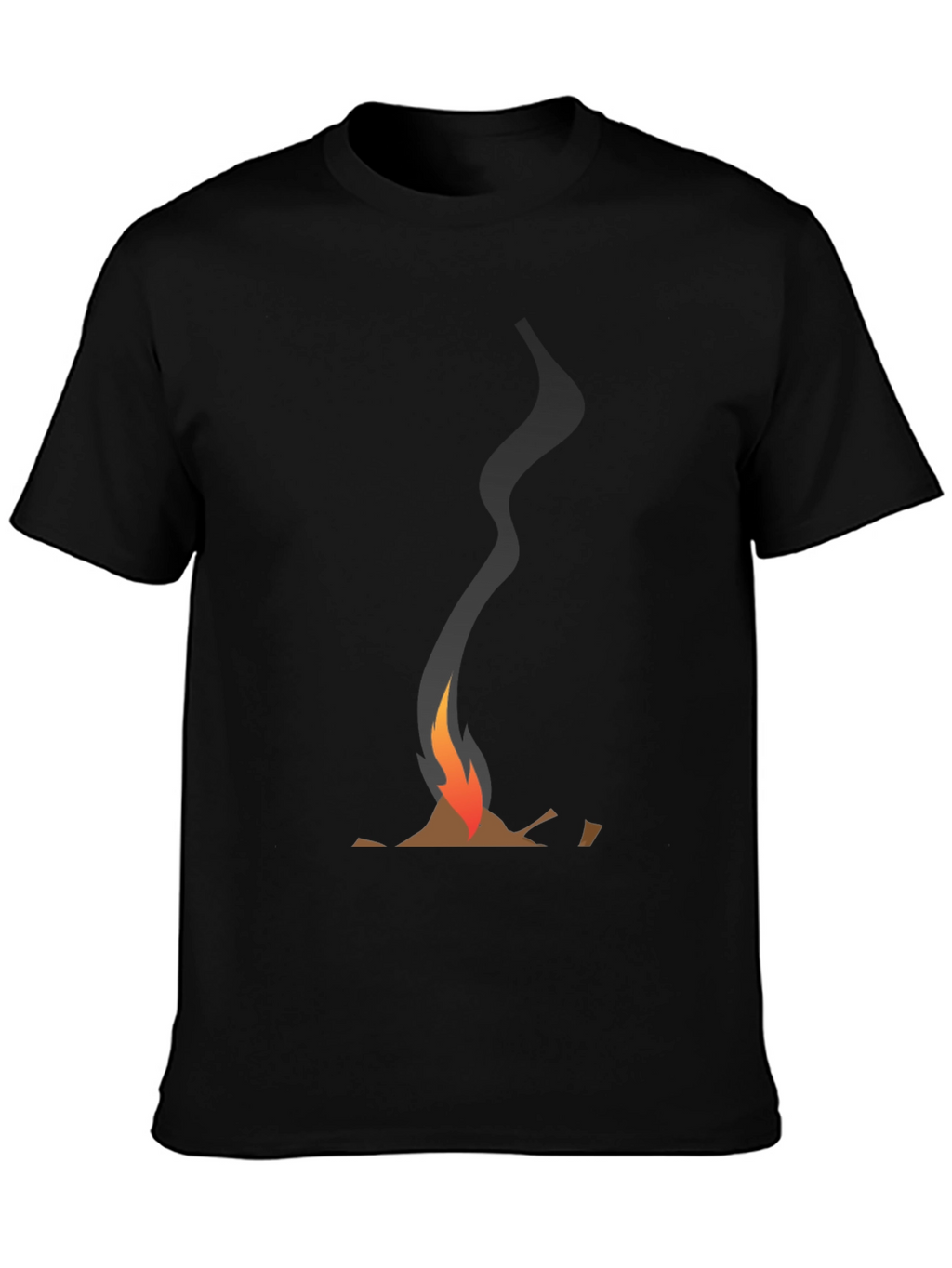 Campfire Graphic Tee - Casual Style