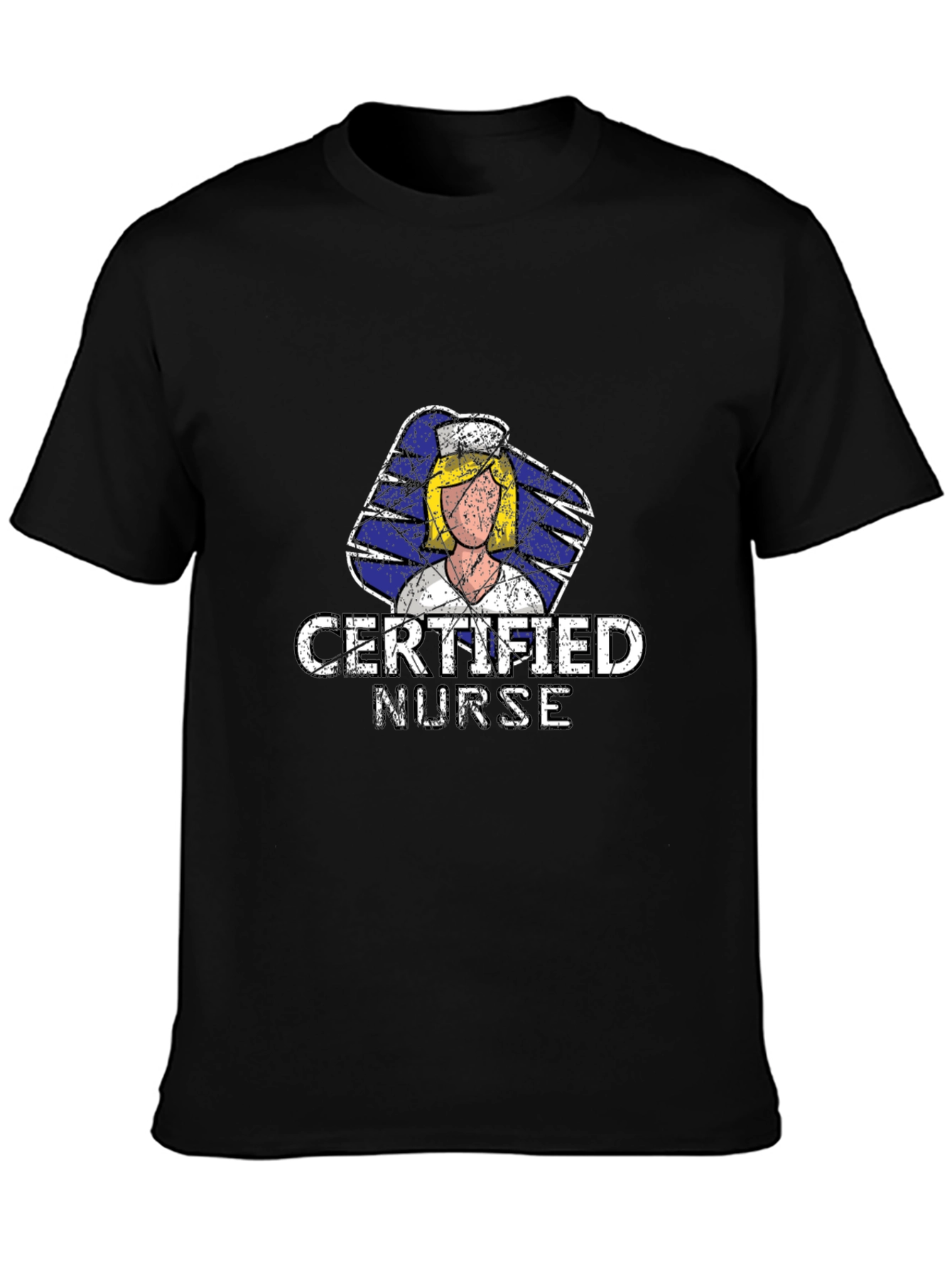 Certified Nurse Graphic T-Shirt - Medical Professional Apparel