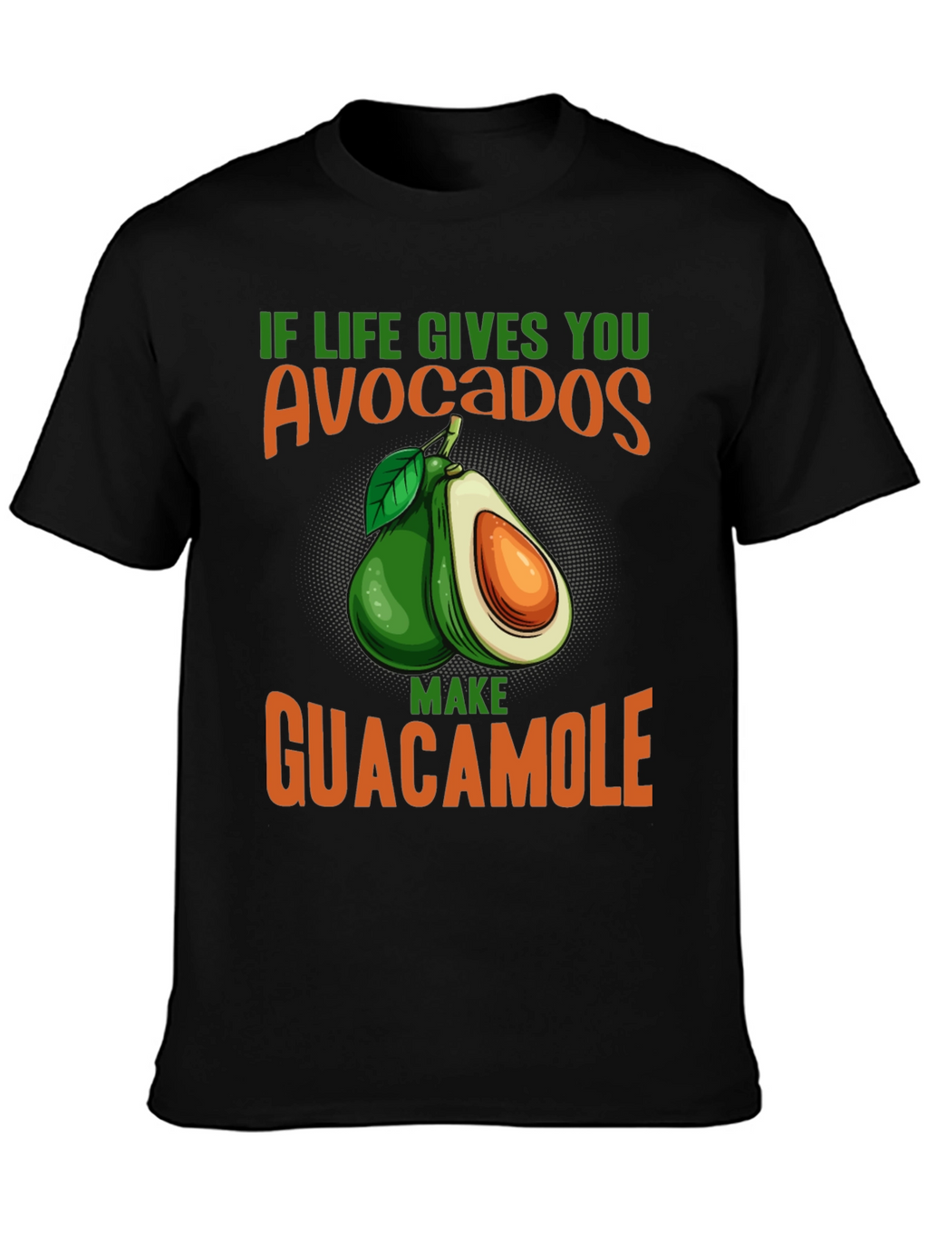 Avocado Guacamole Graphic Tee - Foodie T-Shirt