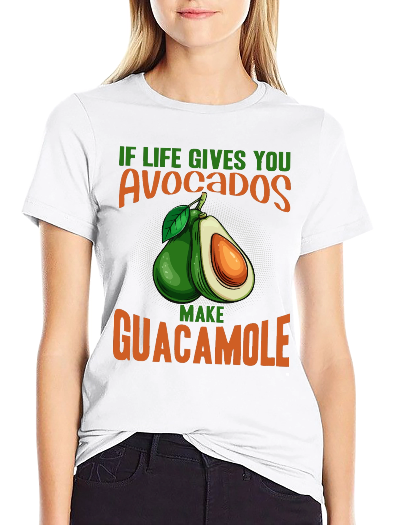 Avocado Guacamole Graphic Tee - Foodie T-Shirt