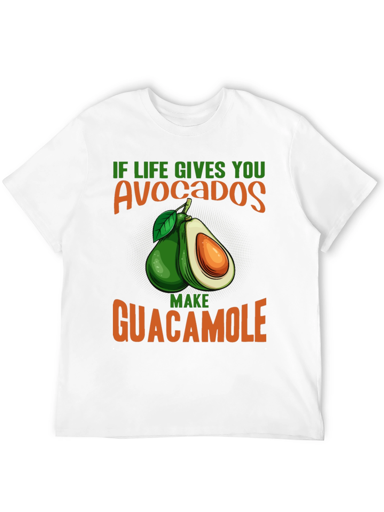 Avocado Guacamole Graphic Tee - Foodie T-Shirt