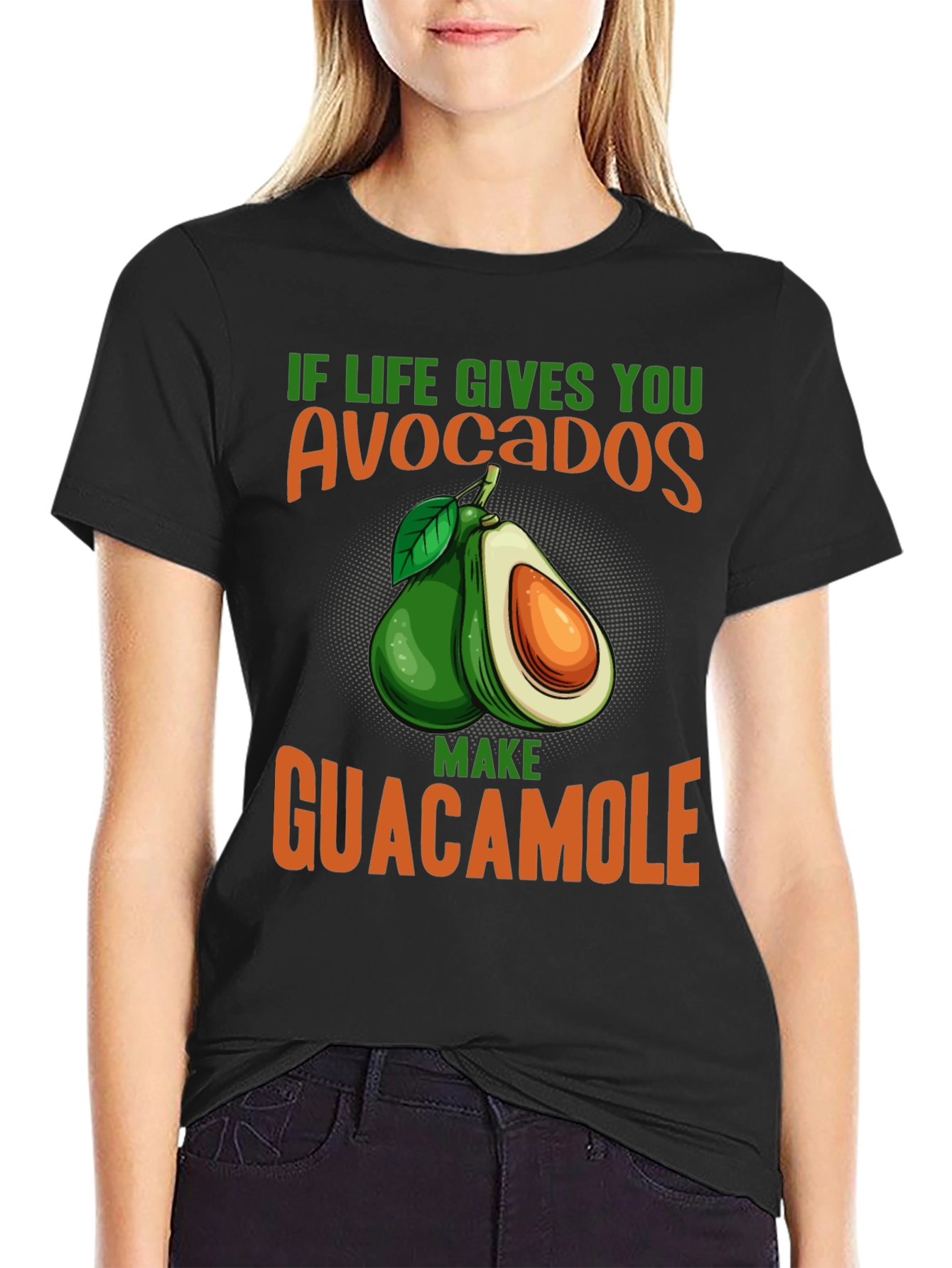 Avocado Guacamole Graphic Tee - Foodie T-Shirt
