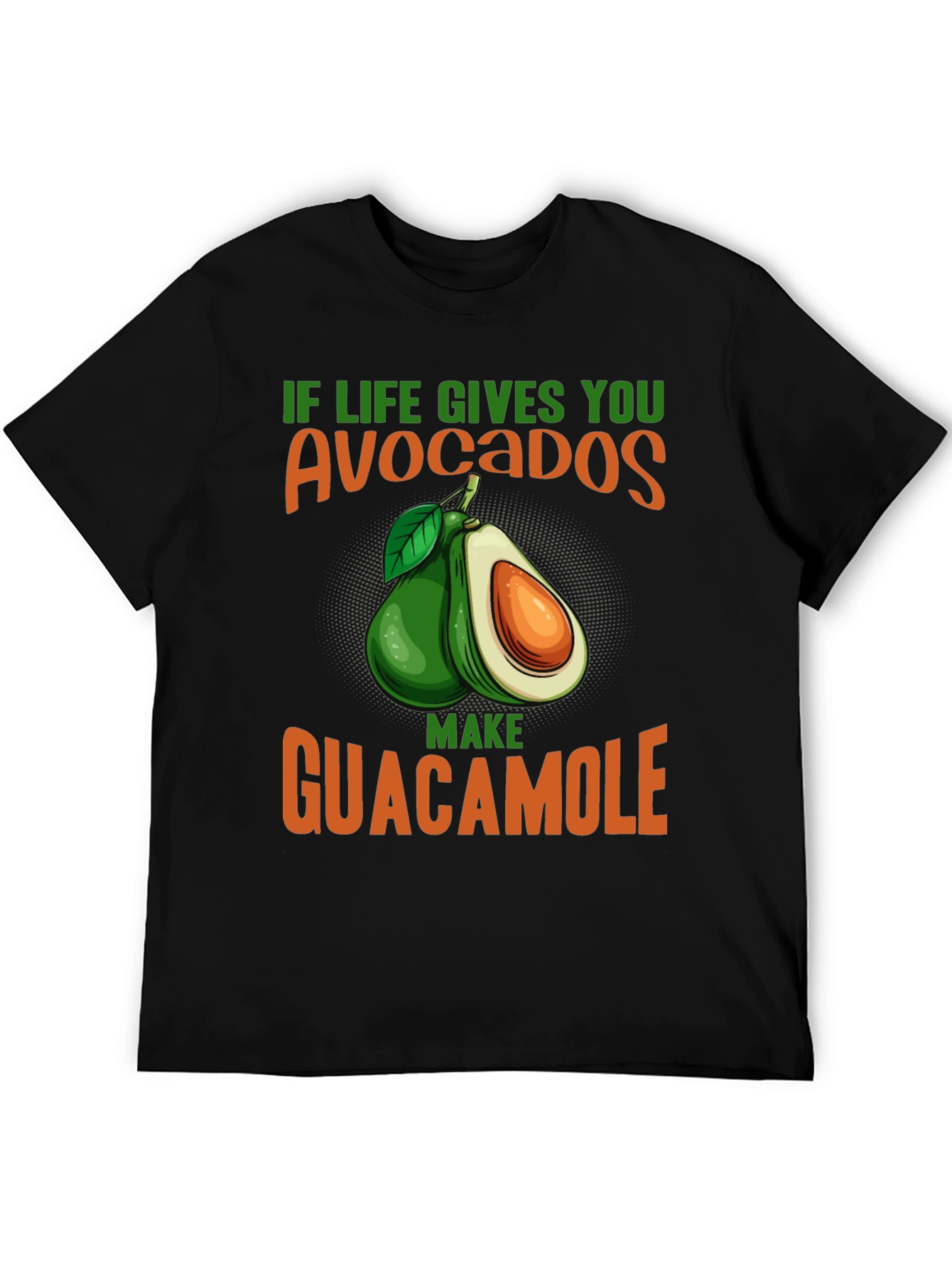Avocado Guacamole Graphic Tee - Foodie T-Shirt
