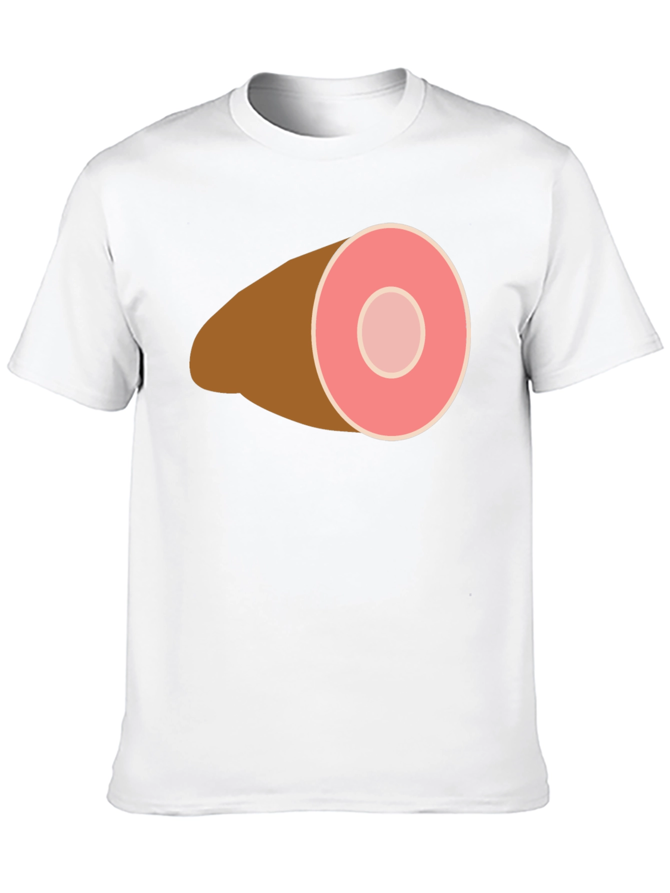 Ham Graphic Tee - Funny Foodie Shirt
