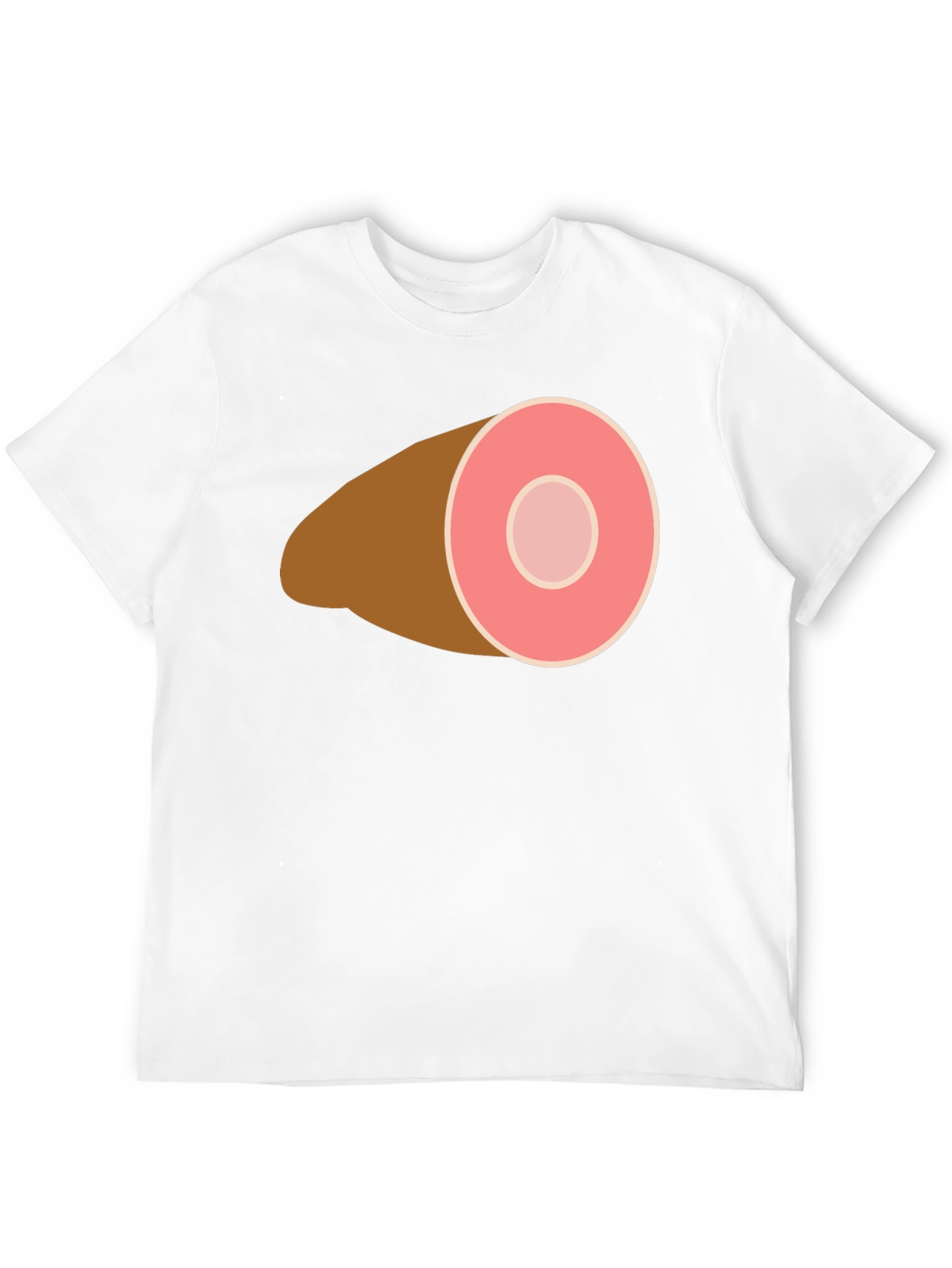 Ham Graphic Tee - Funny Foodie Shirt