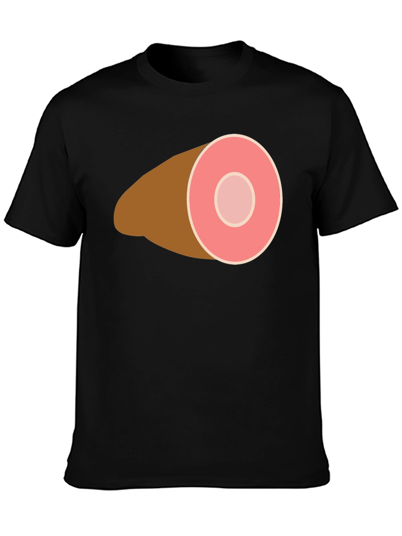 Ham Graphic Tee - Funny Foodie Shirt