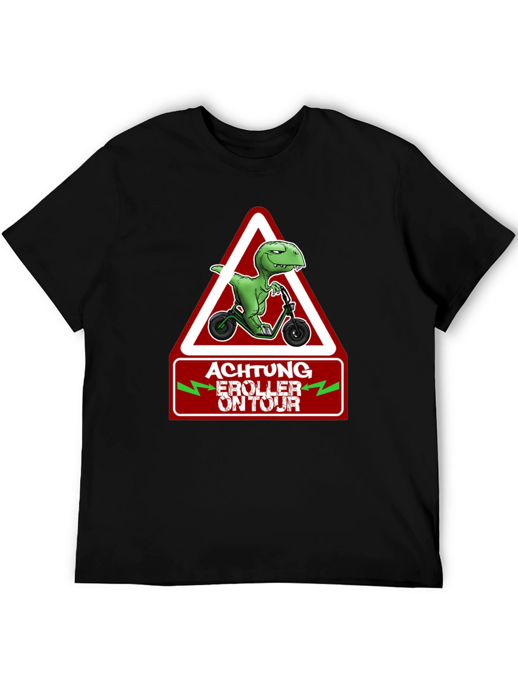 Achtung E-Roller On Tour T-Shirt