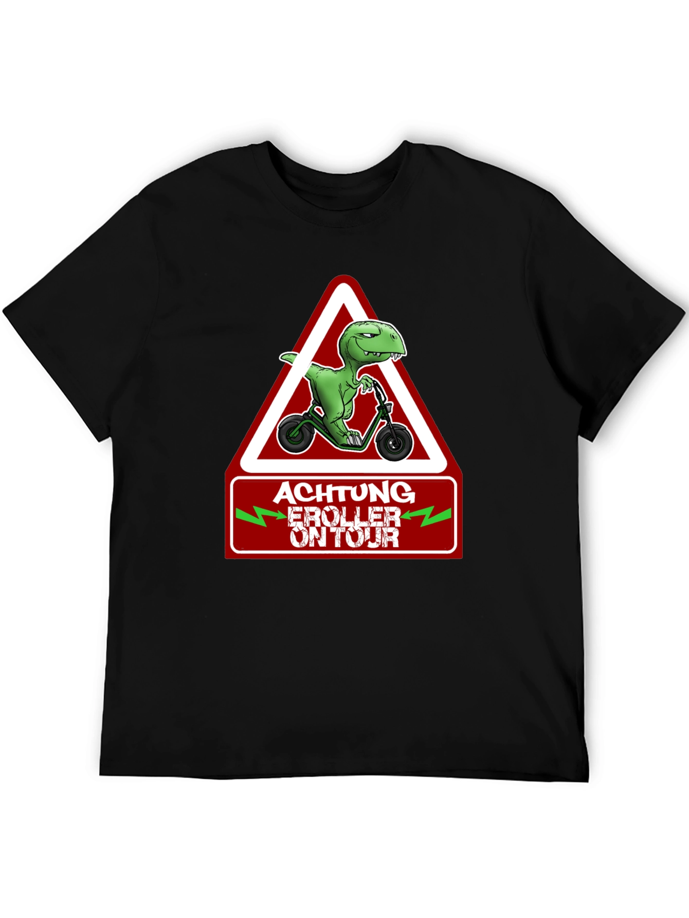 Achtung E-Roller On Tour T-Shirt