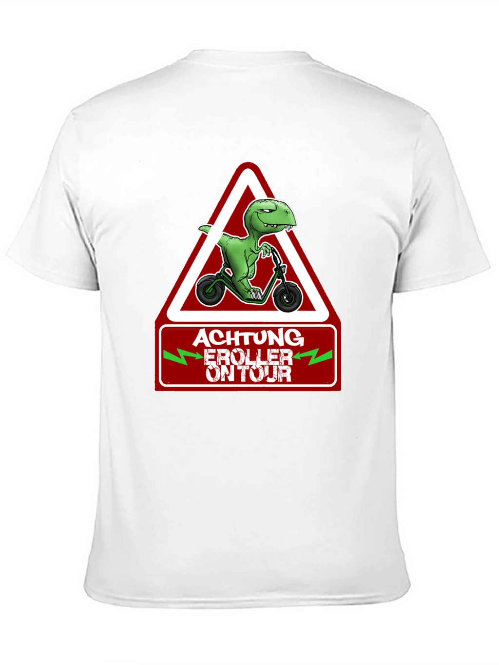 Achtung E-Roller On Tour T-Shirt