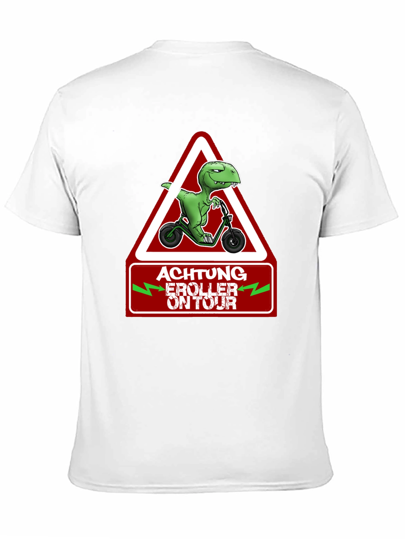 Achtung E-Roller On Tour T-Shirt