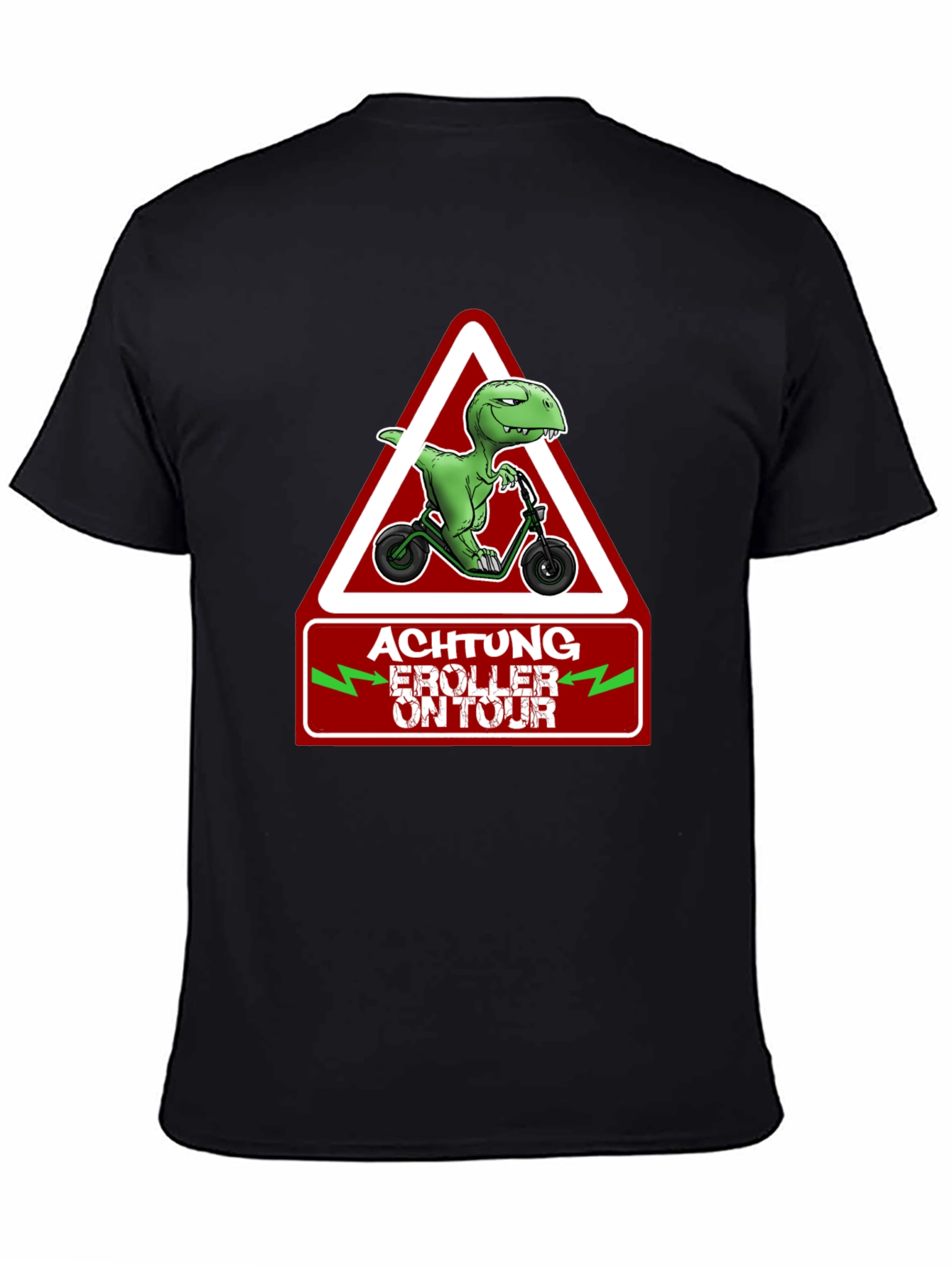 Achtung E-Roller On Tour T-Shirt