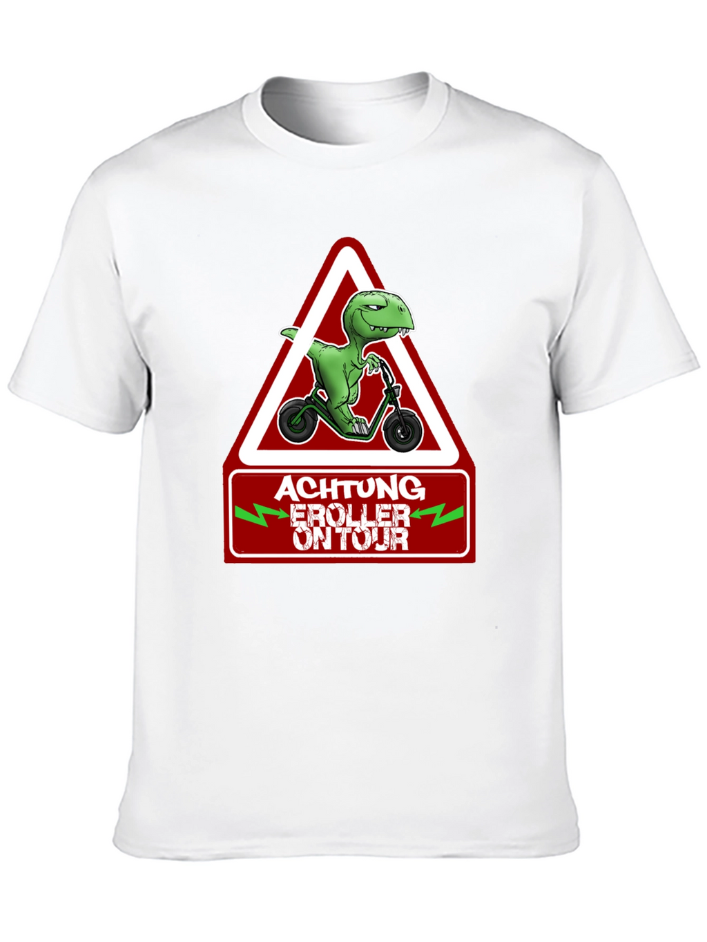 Achtung E-Roller On Tour T-Shirt