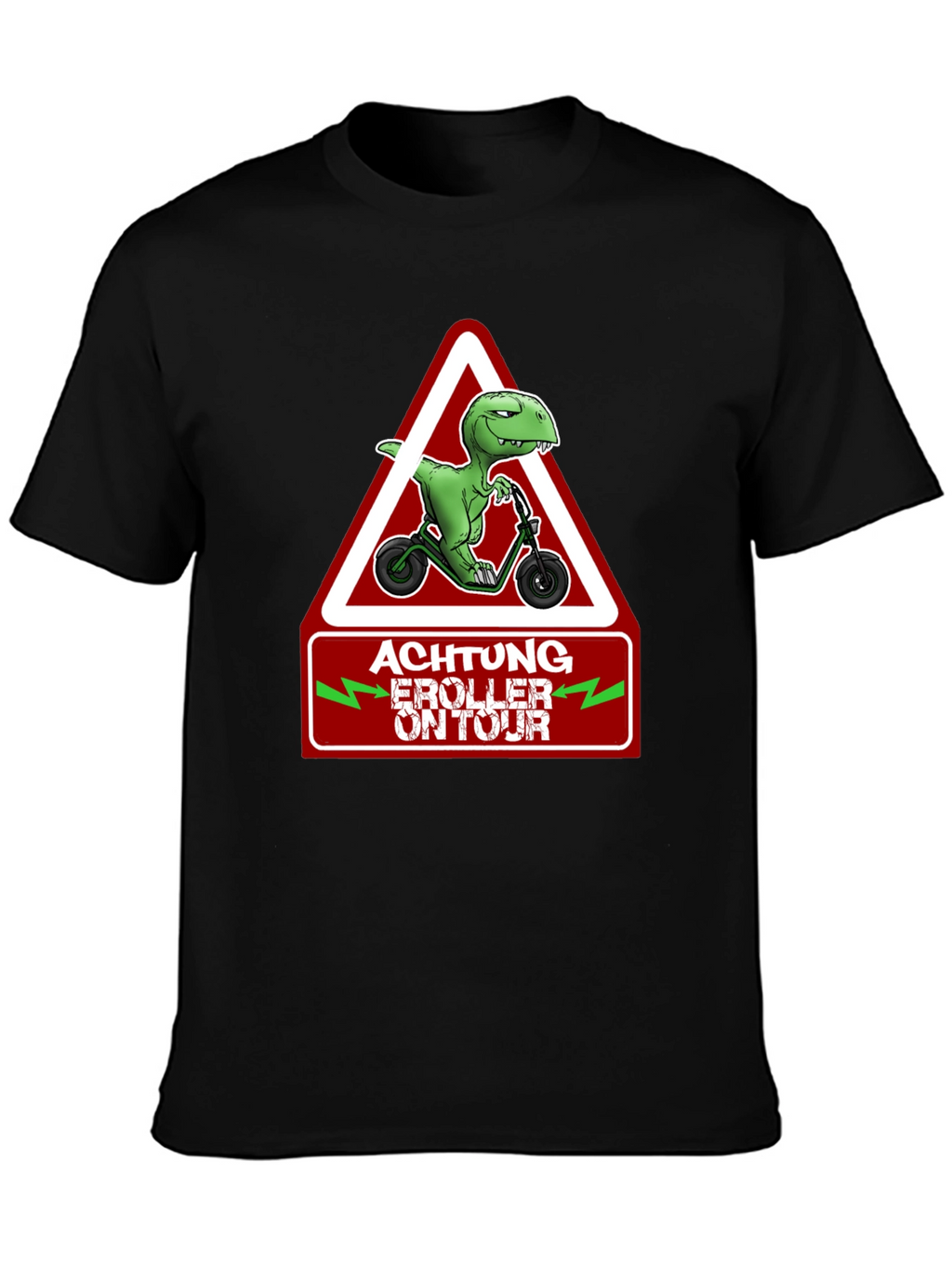 Achtung E-Roller On Tour T-Shirt