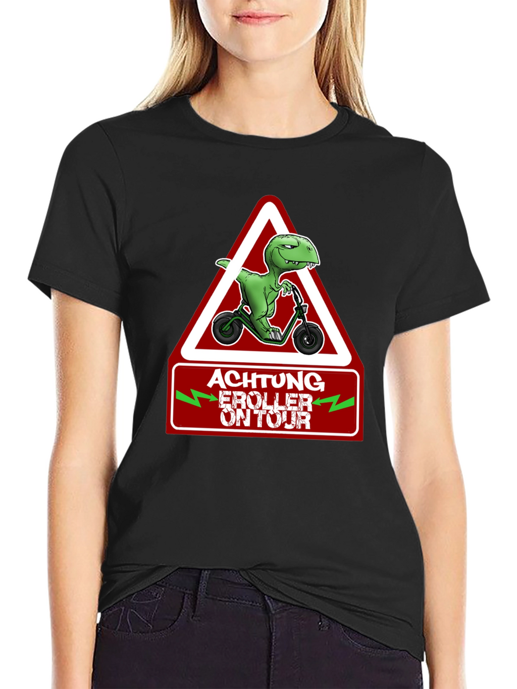 Achtung E-Roller On Tour T-Shirt