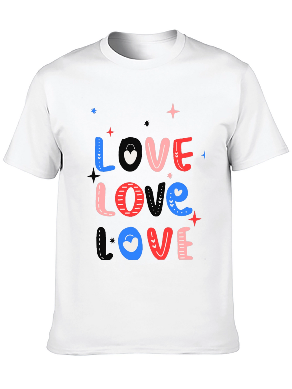 Love Graphic Tee - Trendy Casual Style