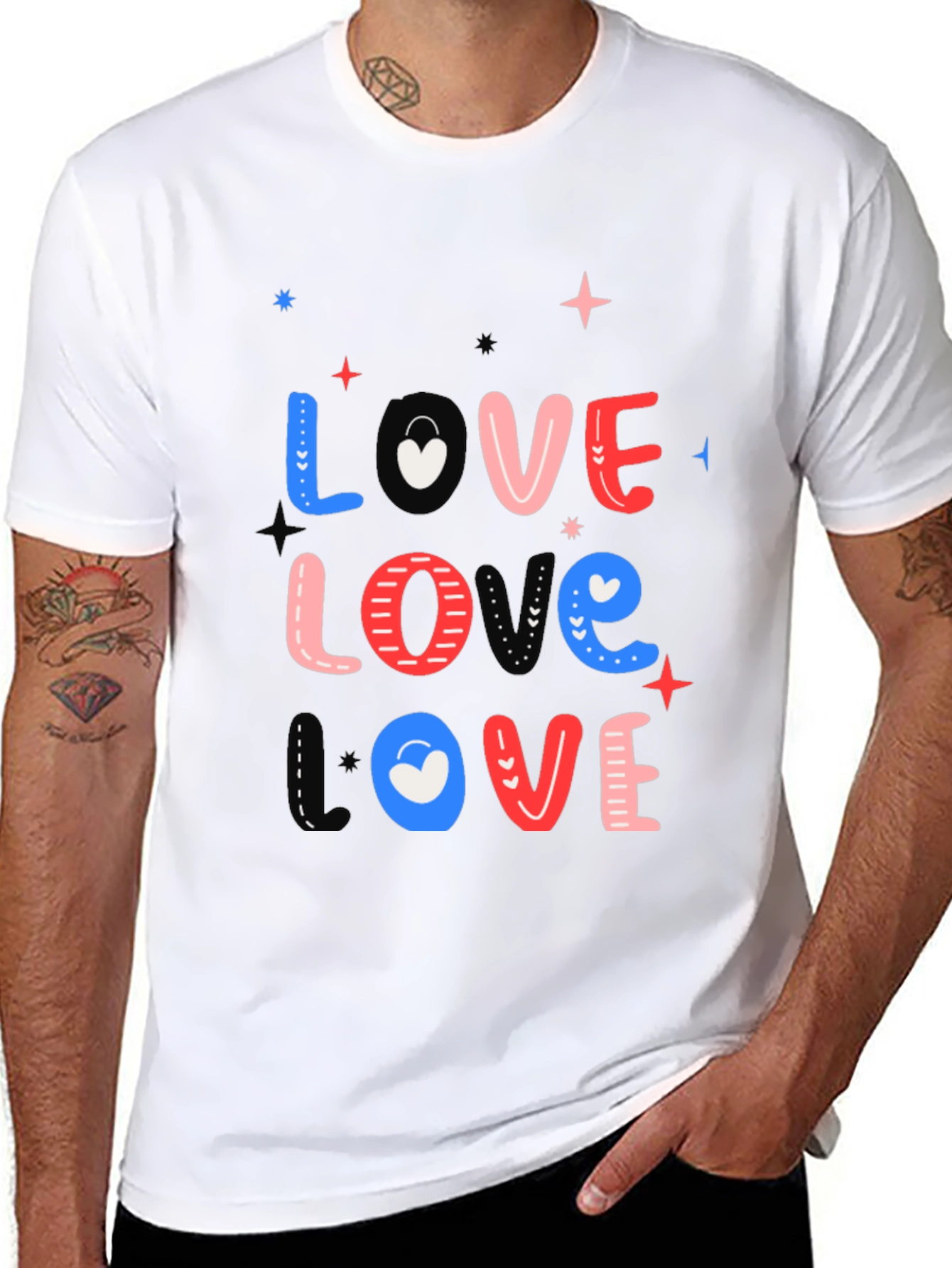 Love Graphic Tee - Trendy Casual Style