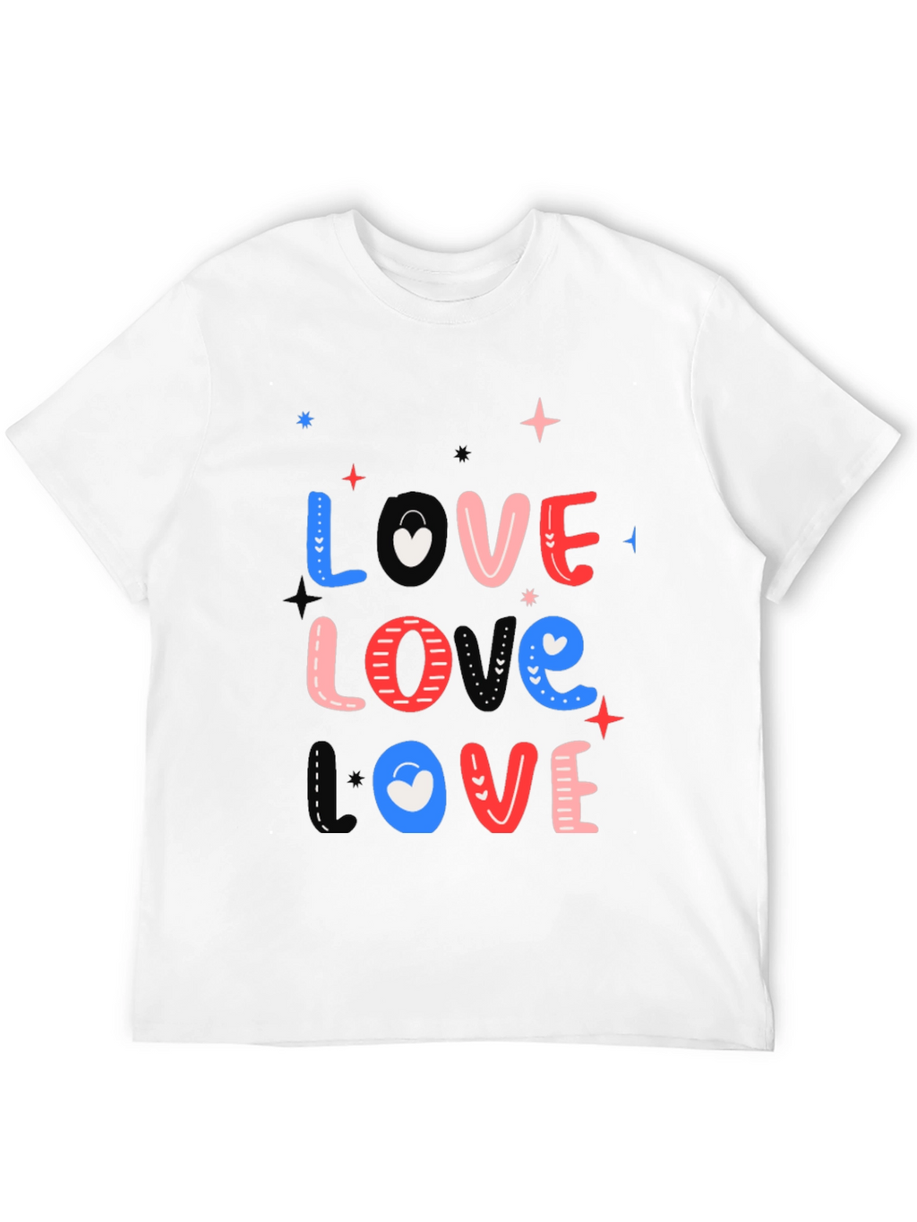 Love Graphic Tee - Trendy Casual Style