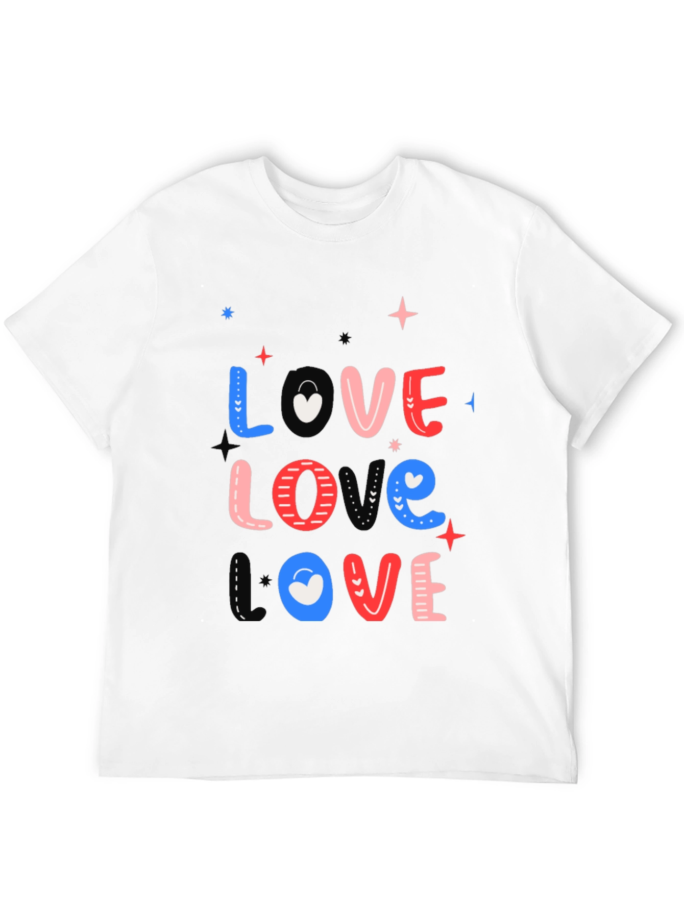 Love Graphic Tee - Trendy Casual Style