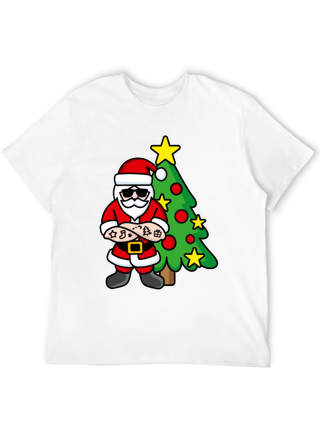 Cool Santa Christmas T-Shirt