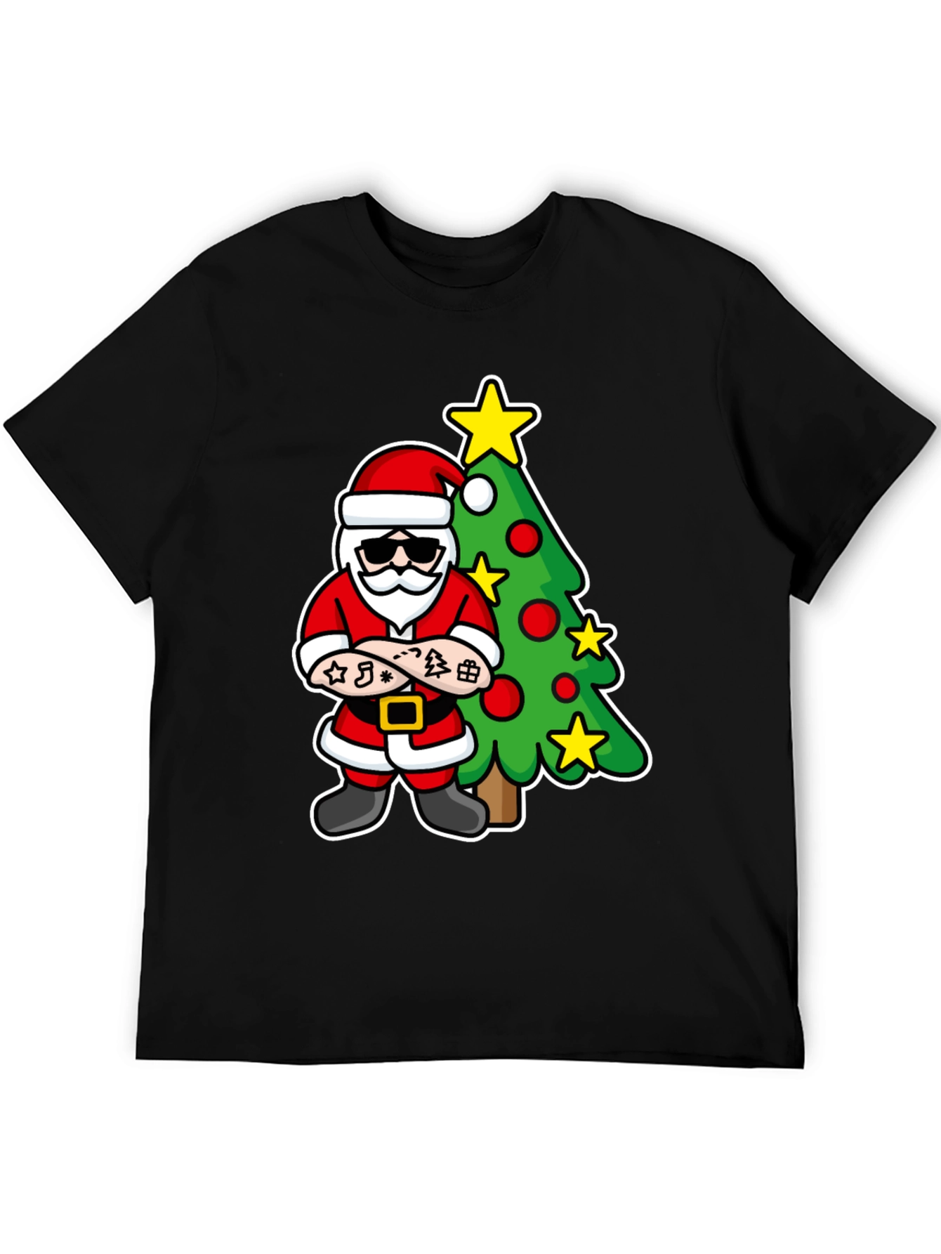 Cool Santa Christmas T-Shirt