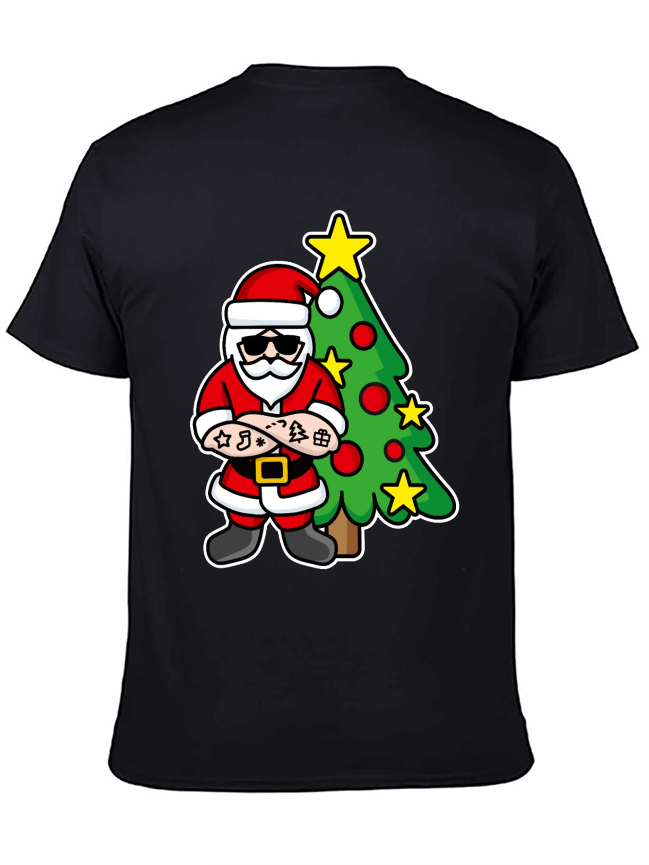 Cool Santa Christmas T-Shirt