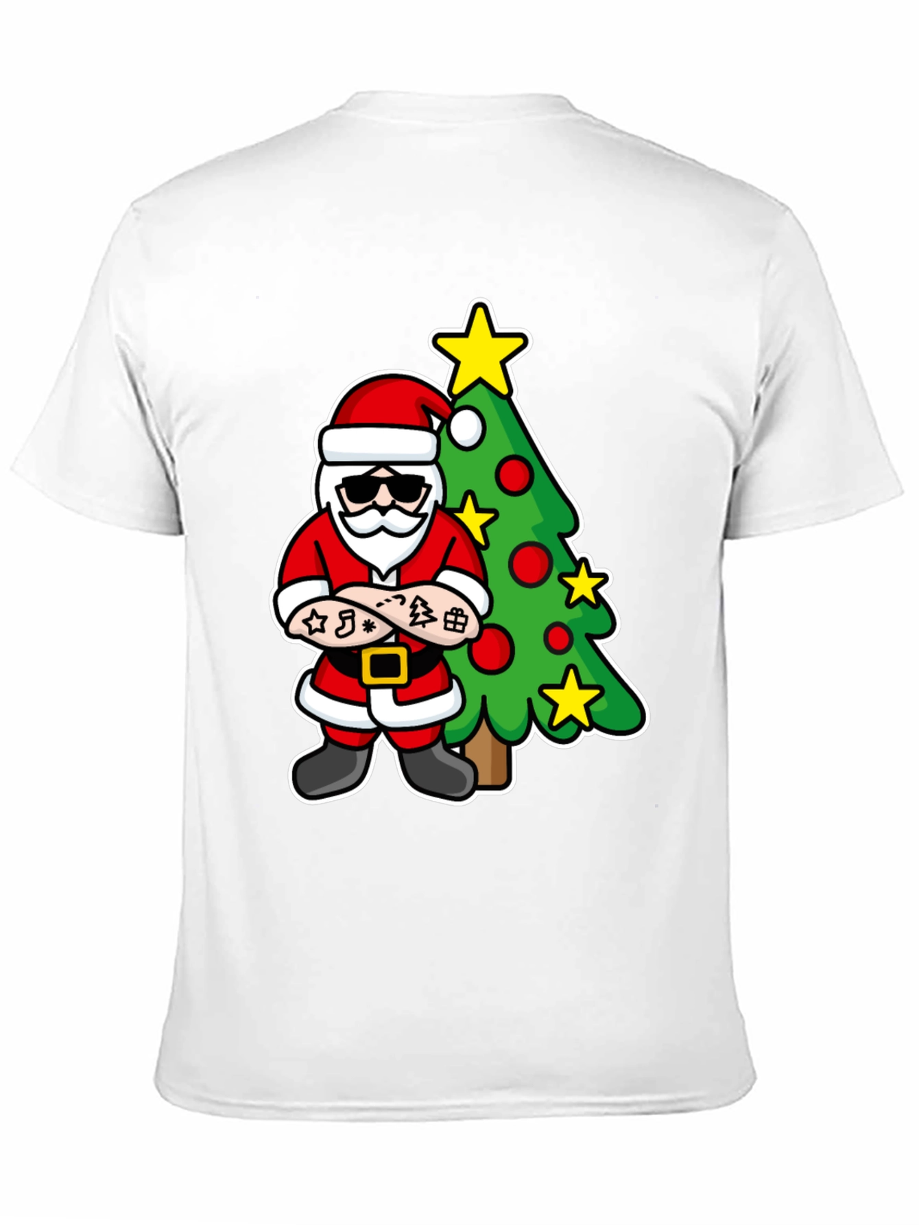 Cool Santa Christmas T-Shirt