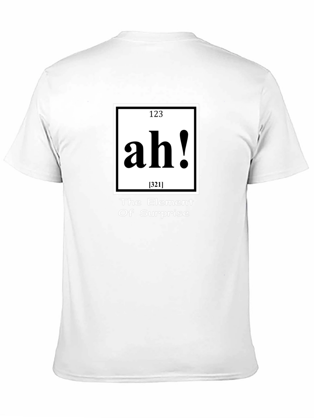 Ah! Element of Surprise Black T-Shirt