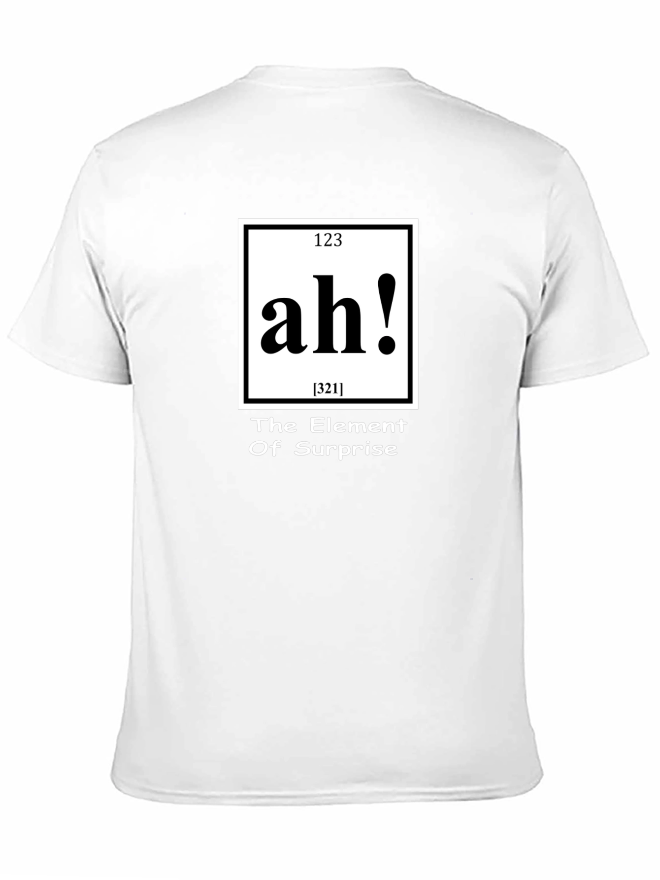 Ah! Element of Surprise Black T-Shirt