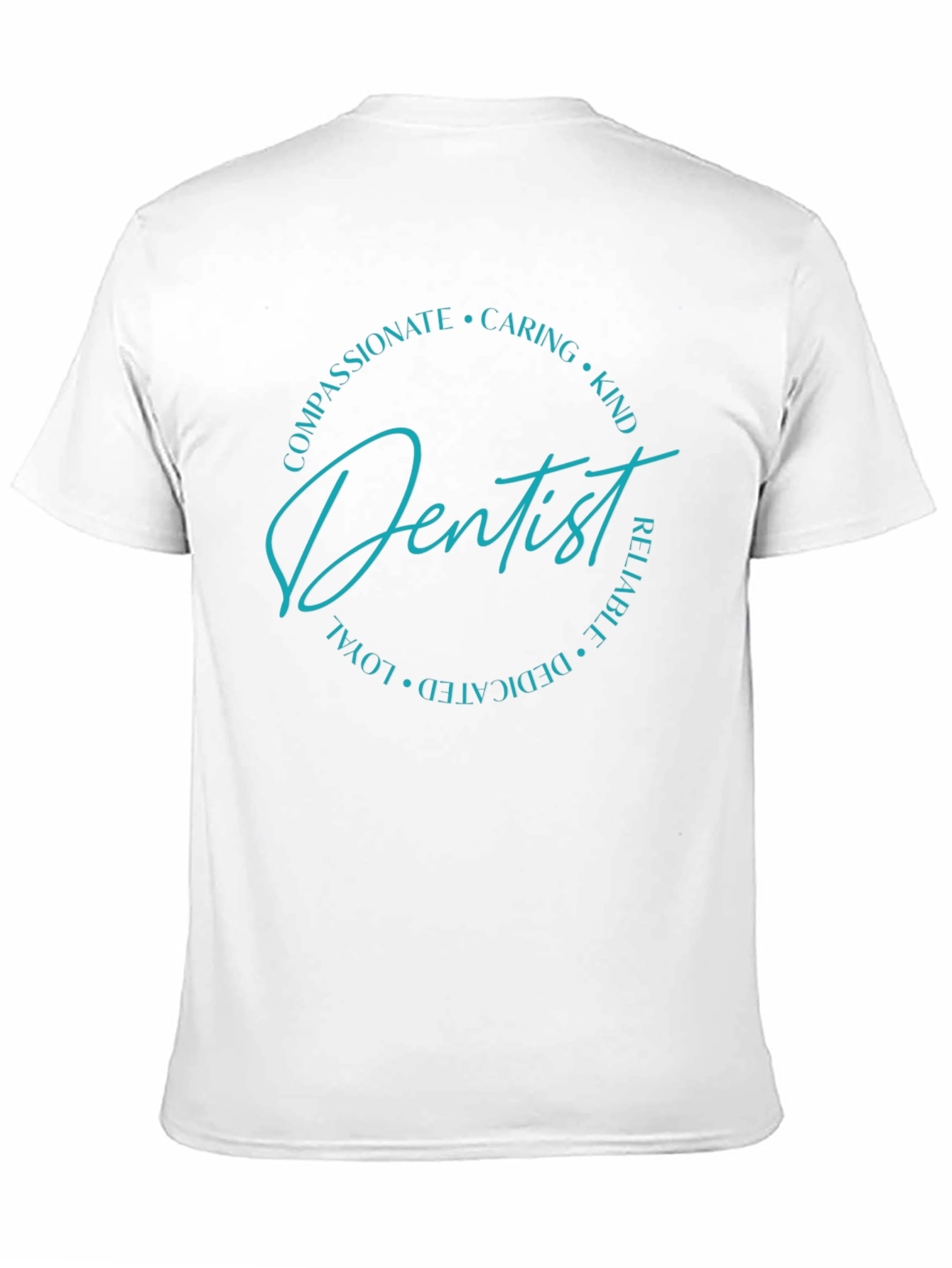 Dentist Qualities Graphic Tee - Black Cotton T-Shirt