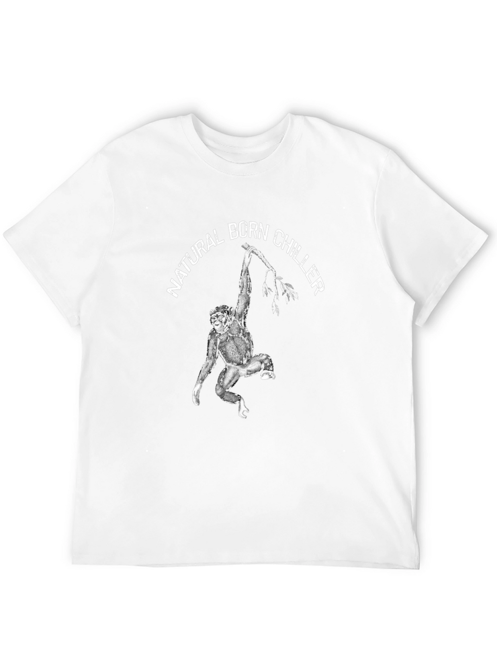 Natural Born Chiller Monkey Graphic Tee