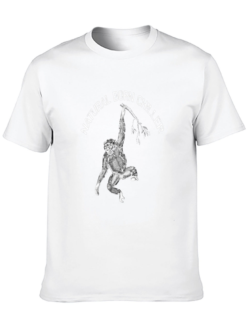 Natural Born Chiller Monkey Graphic Tee