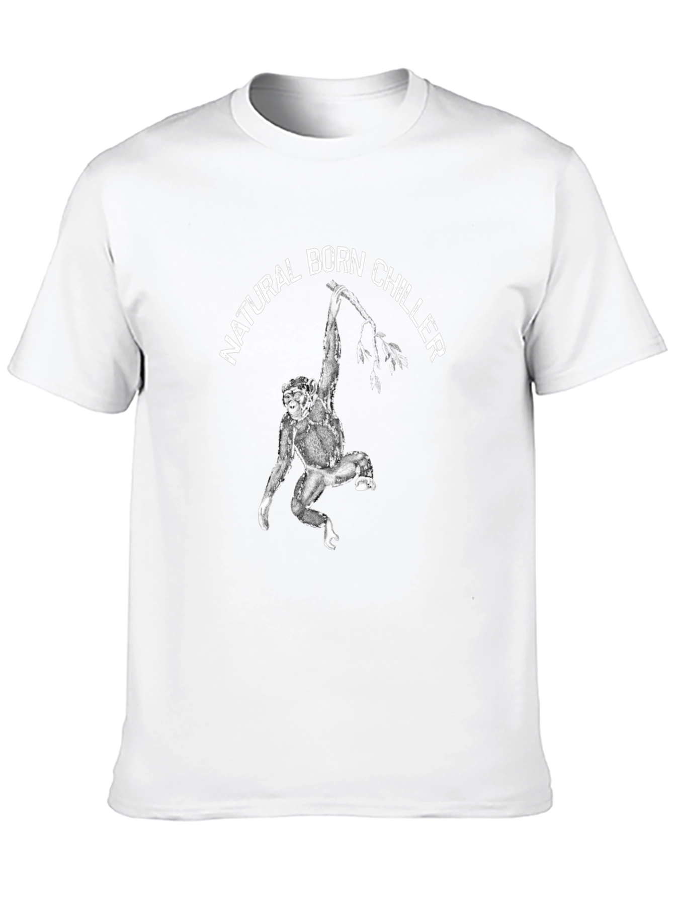 Natural Born Chiller Monkey Graphic Tee