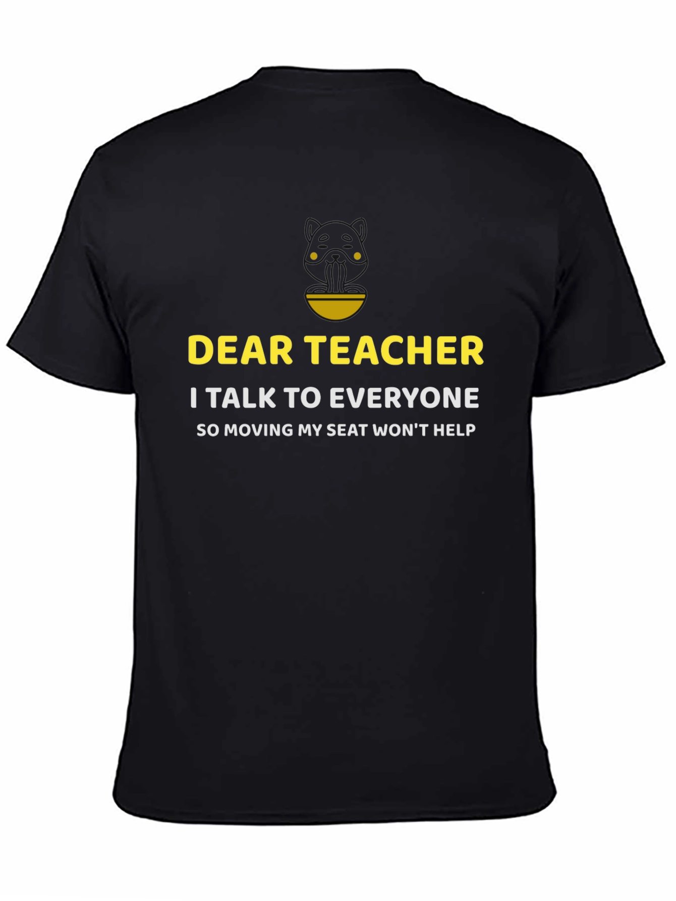 Dear Teacher Funny Sarcastic T-Shirt