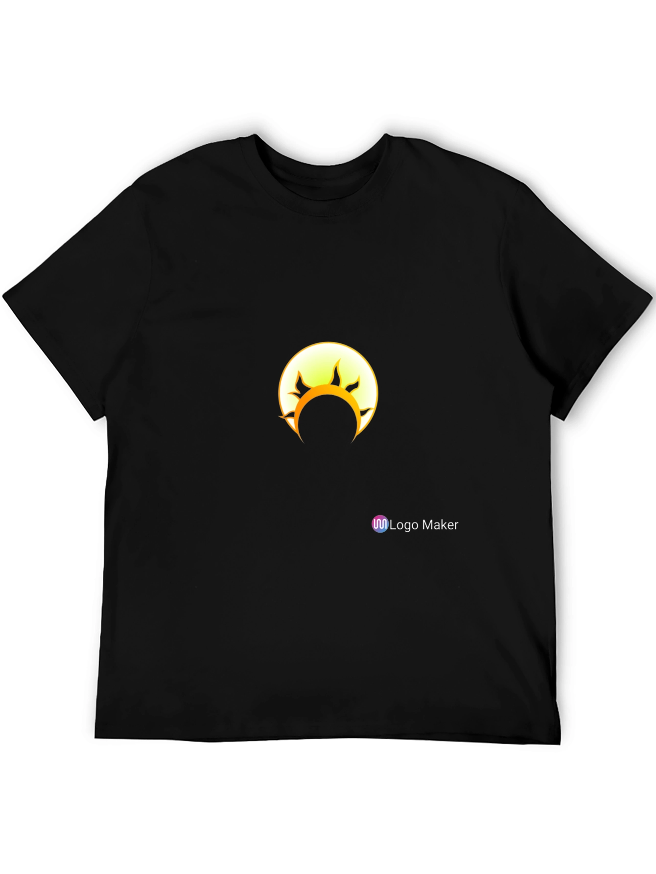 Eclipse Graphic Black T-Shirt