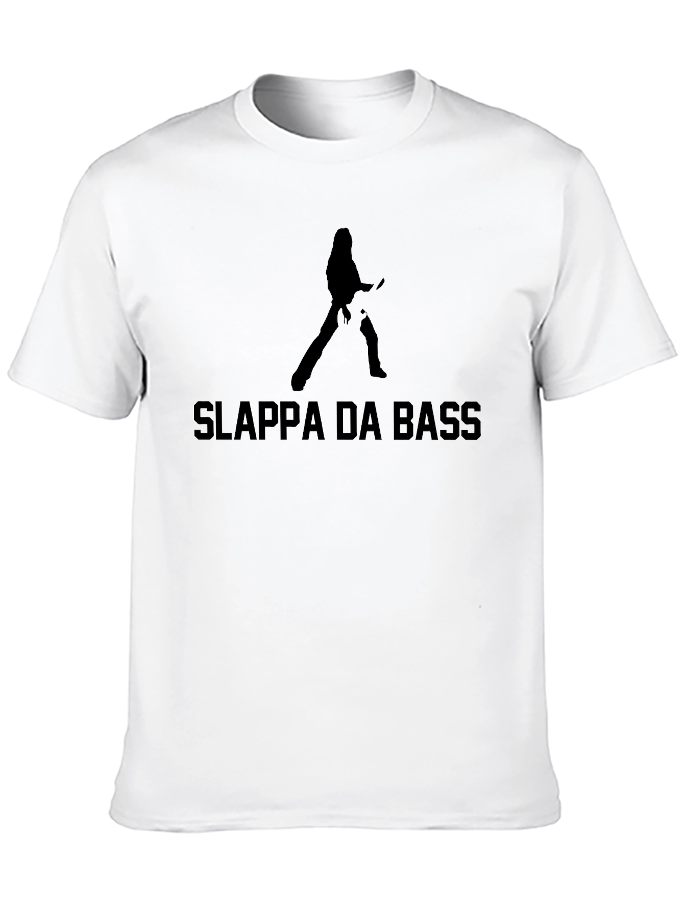 Slappa Da Bass Black Graphic Tee