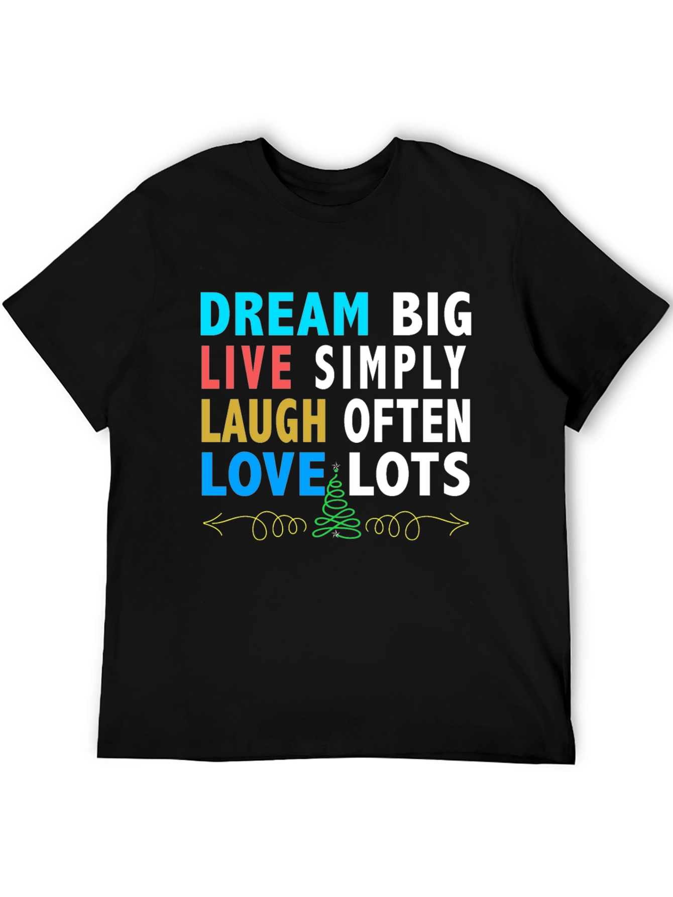 Dream Big Graphic Tee - Inspirational T-Shirt