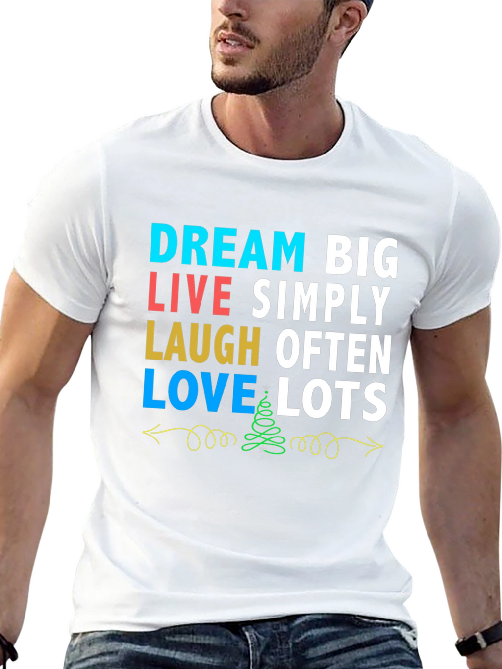 Dream Big Graphic Tee - Inspirational T-Shirt