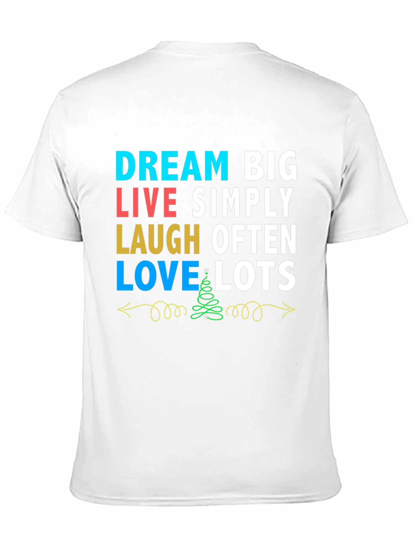 Dream Big Graphic Tee - Inspirational T-Shirt