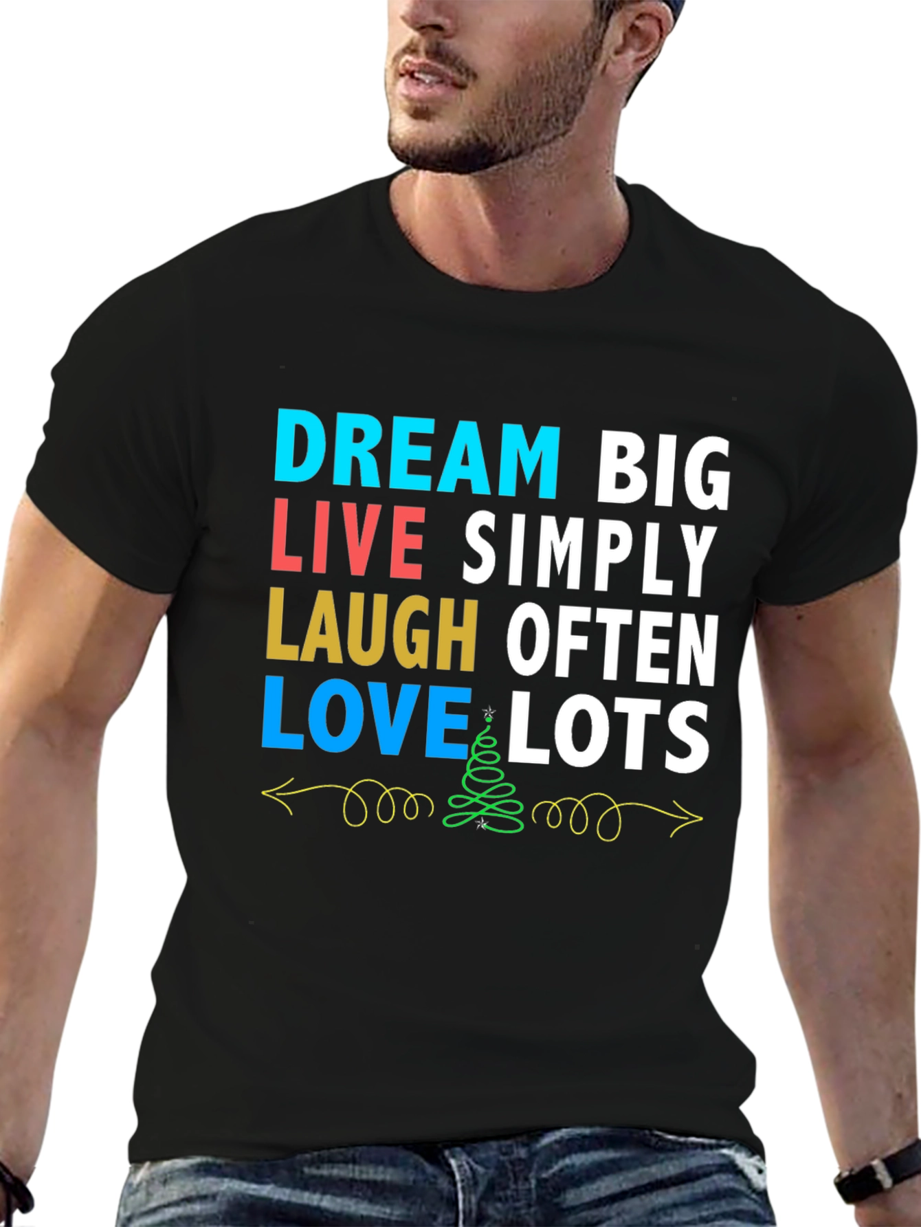 Dream Big Graphic Tee - Inspirational T-Shirt