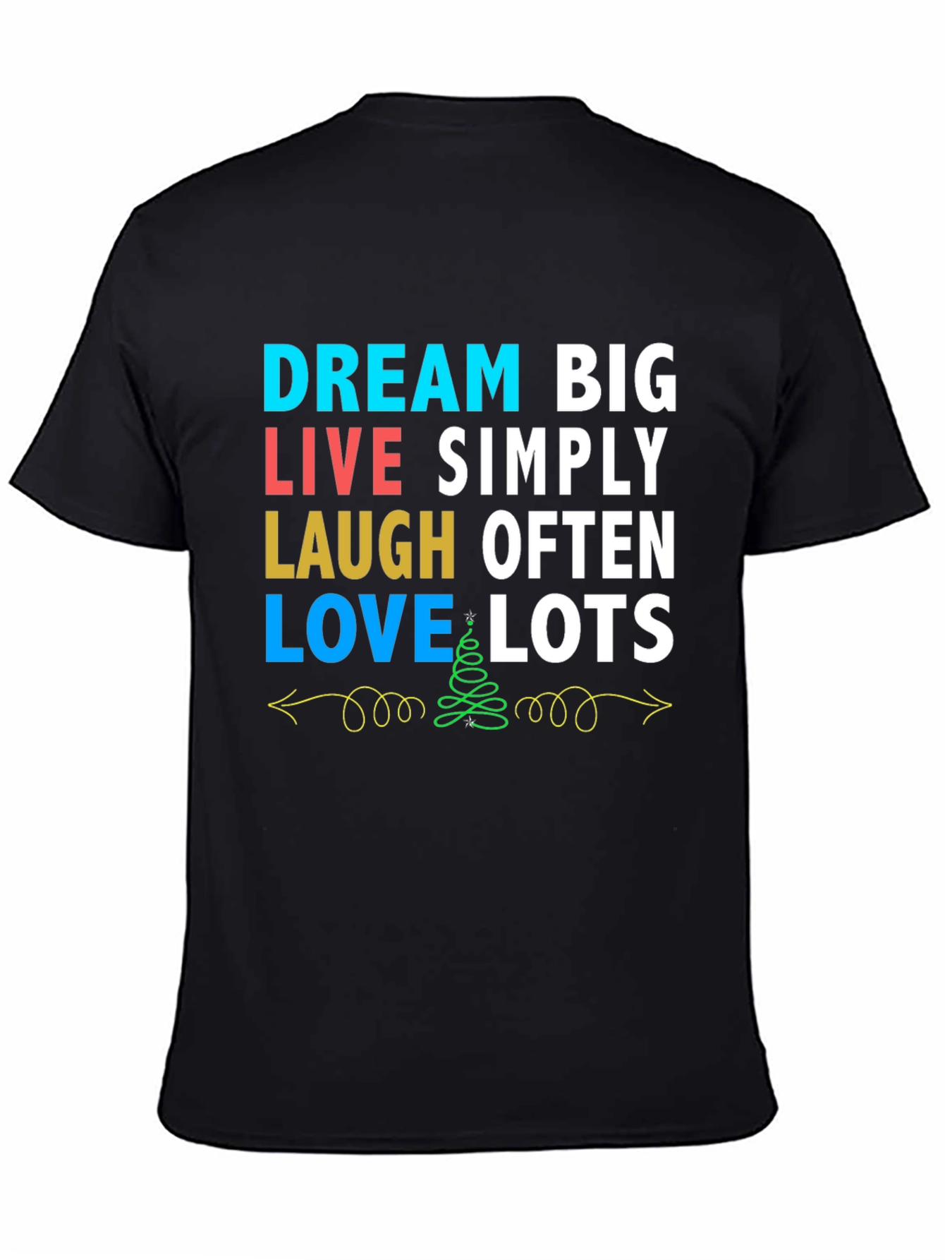 Dream Big Graphic Tee - Inspirational T-Shirt